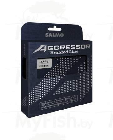 Леска плетёная Salmo Aggressor BRAID 100, арт.: 4908-000