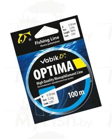 Леска монофильная Vabik OPTIMA, 100м, 0.45мм, арт.: 7614100-ABI