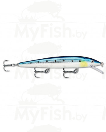 Воблер RAPALA Husky Jerk HJ10-BSRD, арт.: HJ10BSRD