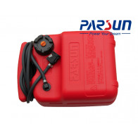 Топливный бак для лодочного мотора Parsun F6-07010000 (9л, с топливопроводом)