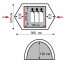 Экспедиционная палатка TRAMP Peak 3 (V2) Green, арт.: TRT-26g-KEM