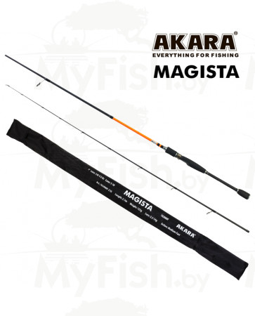 Спиннинг штекерный (угольный) 2 колена Akara Magista MMF2 822 TX-20 (5,5-28,0) 2,48 м; 822MMF2-248, арт.: 91977-KVR