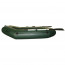 Лодка гребная Polar Bird Чирок 240 Т СС Teal Стеклокомпозит (серый), арт.: ПБ104-KEM