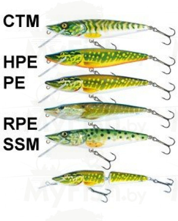 Воблер SALMO PL PE 11 F Pike, арт.: PE-110-FL-SB