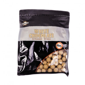 Бойлы тонущие DYNAMITE BAITS White Chocolate & Coconut Cream 20 мм. 1 кг.