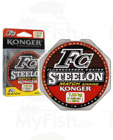 Леска KONGER STEELON FC MATCH 100 м, арт.: УТ-00002539-RI