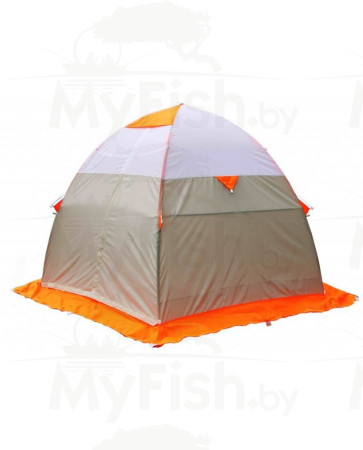Зимняя рыболовная палатка Lotos 3 оранжевая, арт.: 17021-KEM