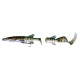 Воблер Savage Gear 3D Hybrid Pike, 25см, 130гр, SS, 07-Green Silver Pike