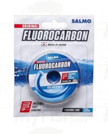 Леска SALMO Fluorocarbon 0.12 мм, 1.30 кг, 30 м, арт.: 4508-012