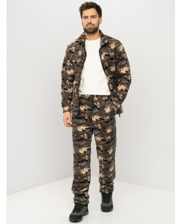 Костюм флисовый HUNTSMAN Байкал цв.КМФ135, арт.: 4627199922881-SB