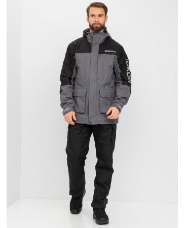 Костюм деми HUNTSMAN Юкон 0°C цв.Серый 60-62/182-188 тк.Breathable, арт.: 4680641801271