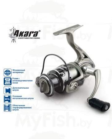 Катушка безынерционная Akara Demetra FD3000A, 3+1bb, з/ш; AKFD3000-4, арт.: 30439-KVR