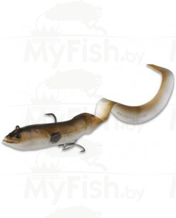 Приманка Savage Gear 3D Real Eel - Ready to Fish, 20см, 38гр, арт.: 44994-STR1-SB