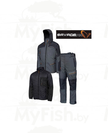 Костюм Savage Gear Thermo Guard 3-Piece Suit 8000mm/800mvp , арт.: 64580-STR1-SB