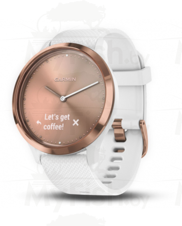 Шагомер Vivomove HR sport Rose Gold-White, арт.: 010-01850-22-AMNI