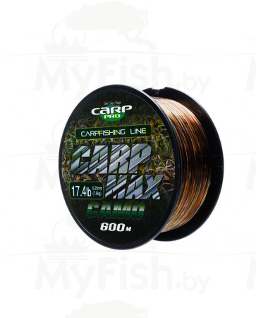 Леска Carp Pro Carp Max Camo 600м 0.25мм, арт.: CP4306-025-FL