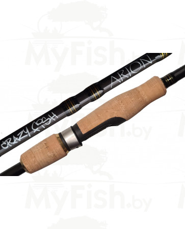 Удилище спиннинговое CRAZY FISH Arion 280cm 9'2" 3-14g line 0,4-0,8 PE EFF, арт.: ASR922LT