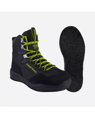 БОТИНКИ FINNTRAIL SPORTSMAN GRAPHITE НА ВОЙЛОЧНОЙ ПОДОШВЕ 08(41), арт.: 5199Graphite-8-FINN