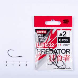 Крючки трейлерные Lucky John PREDATOR LJH532, арт.: LJH532-000-SB