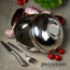 Миска Jolly Kitchen глянцевая с двойными стенками, JK-DBOWL-GLOSS-21, арт.: 124846-KVR