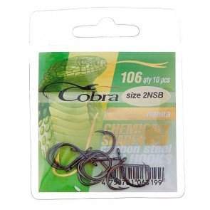Крючки Cobra HANNA, 106NSB, 10 шт. , арт.: C106NSB-001-SB