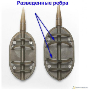 Кормушка Flat Profi з 60г (зеленый цвет ), арт.: 012240045-KUV