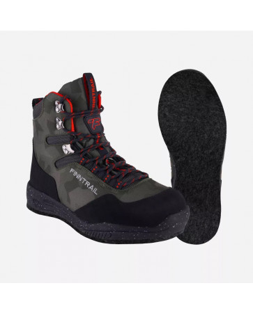 БОТИНКИ FINNTRAIL SPORTSMAN 5199 CAMOSHADOWGREEN НА ВОЙЛОЧНОЙ ПОДОШВЕ, арт.: 5199CamoShadowGreen-SB-FINN