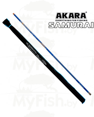 Удилище телескопическое (угольное) д/с Akara Samurai IM9 (10-30) 4,0 м б/к; ASAI-400BK, арт.: 97430-KVR
