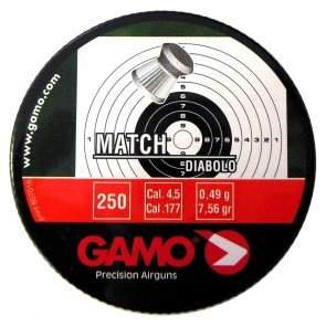 Пули для пневматического оружия GAMO 250 Match, арт.: 6320024