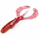 Приманки силиконовые съедобные Lucky John Pro Series CURLY SHRIMP 3.0in, S14