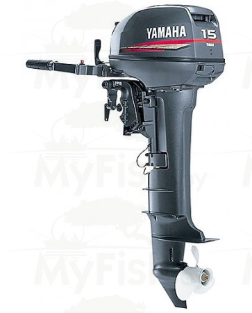 Подвесной 2-х тактный бензиновый лодочный мотор YAMAHA 15FMHS, арт.: 15FMHS