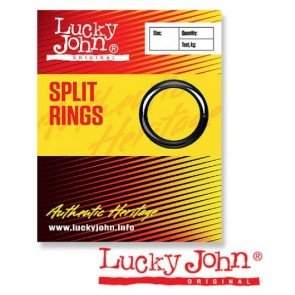 Кольца заводные Lucky John SPLIT RINGS, 10 шт. 