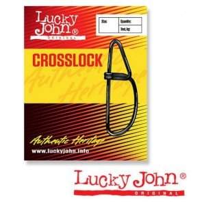 Застёжки Lucky John CROSSLOCK, 10 шт. 