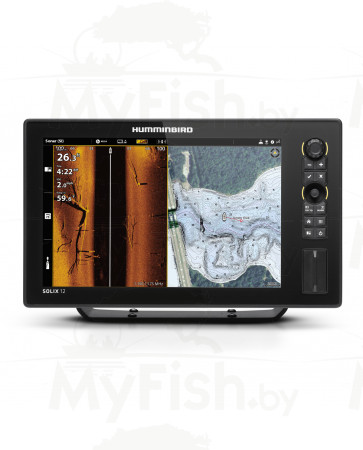 Эхолот HUMMINBIRD SOLIX 12 CHIRP MSI+ GPS G2, арт.: 411030-1