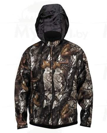 Куртка флисовая NORFIN Hunting Thunder Hood Staidness/Black, XL, арт.: 721004-XL