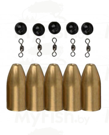 Набор Savage Gear Brass Bullet Kits, 7гр, 5шт, арт.: 55154-STR1