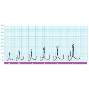 Тройной крючoк OWNER ST-26BC (8шт)