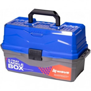 Ящик для снастей Tackle Box трехполочный NISUS TON-241403, арт.: 104748-KVR