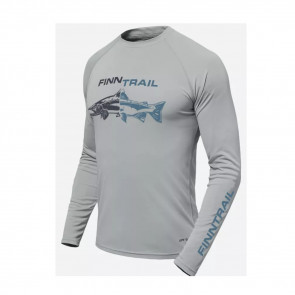 ЛОНГСЛИВ FINNTRAIL WAVE FISH GREY, 6611, арт.: 6611GREY-SB-FINN