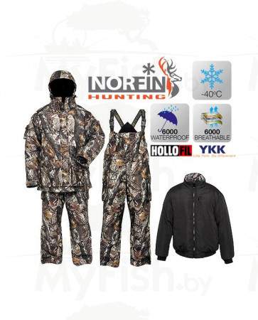 Костюм зимний NORFIN Hunting North Staidness, XL, арт.: 718004-XL