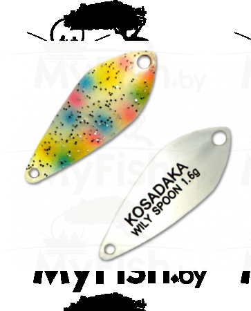 Блесна Kosadaka Trout Police WILY SPOON 1.6g, 27mm TL-WS-F26, арт.: TL-WS-F26