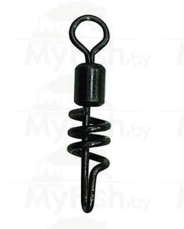 Вертлюжок-застёжка Lucky John ROLLING SWIVEL SCREW, 10 шт. , арт.: 5052-008-SB