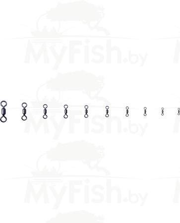 Вертлюжки GM1001 №16(12шт), арт.: GM100116-CLC