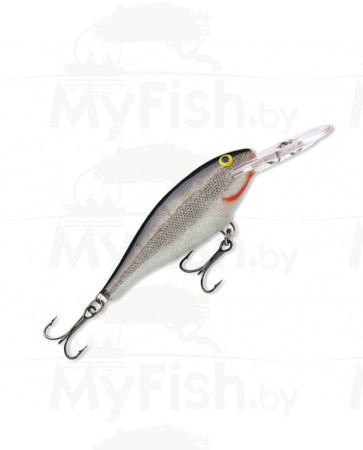 Воблер RAPALA Shad Rap SR08-S, арт.: SR08S