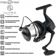 КАТУШКА БЕЗЫНЕРЦИОННАЯ FISH2FISH ULTRA FEEDER 6000 5+1bb