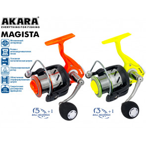 Катушка безынерционная Akara Magista AFM 2000 5+1bb; AFM2000-6, арт.: 91985-KVR