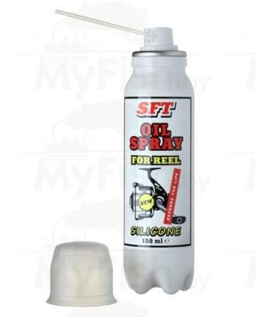 Смазка-спрей жидкая для рыболовных катушек SFT Oil Spray For Reel Silicone, арт.: OIL-SPRAY-SILICONE-SFT