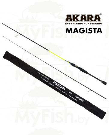 Спиннинг штекерный (угольный) 2 колена Akara Magista MMF 702 TX-20 (3,5-14,0) 2,1 м; 702MMF-210, арт.: 91965-KVR