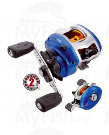 Катушка Abu Garcia Ambassadeur Blue Max L, 2 ш. п. + 1 р. п.;, арт.: 1140451-APR_RT