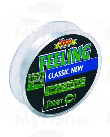 Леска монофильная Sensas FEELING CLASSIC NEW 100м 0,16, арт.: SE-36716